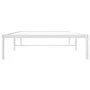 Bettgestell aus weißem Metall, 100 x 200 cm von vidaXL, Betten und Lattenroste - Ref: Foro24-350908, Preis: 76,77 €, Rabatt: %