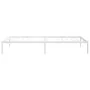 Bettgestell aus weißem Metall, 100 x 200 cm von vidaXL, Betten und Lattenroste - Ref: Foro24-350908, Preis: 76,77 €, Rabatt: %