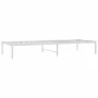White metal bed frame 80x200 cm by vidaXL, Beds and slatted bases - Ref: Foro24-350904, Price: 65,39 €, Discount: %
