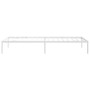 Bettgestell aus weißem Metall, 80 x 200 cm von vidaXL, Betten und Lattenroste - Ref: Foro24-350904, Preis: 66,65 €, Rabatt: %