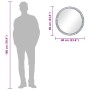 Espejo de pared de vidrio templado 60 cm