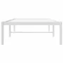 Estructura de cama metal blanco 75x190 cm de vidaXL, Camas y somieres - Ref: Foro24-350903, Precio: 62,90 €, Descuento: %