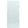Panel privacidad de urinario de pared vidrio templado 90x40 cm