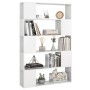 Bücherregal aus Holzwerkstoff Separator weiß glänzend von vidaXL, Bücherregale und Regale - Ref: Foro24-809203, Preis: 93,99 ...