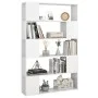 Engineered wood glossy white bookend by vidaXL, Bookcases and shelves - Ref: Foro24-809203, Price: 92,55 €, Discount: %