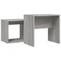 Stackable coffee tables 2 pieces Sonoma gray engineered wood by vidaXL, Coffee table - Ref: Foro24-815541, Price: 41,45 €, Di...