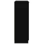 Black plywood shoe cabinet 59x35x100 cm by vidaXL, Shoe racks and shoe organizers - Ref: Foro24-811440, Price: 100,85 €, Disc...
