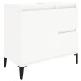 Armario de baño madera contrachapada blanco 65x33x60 cm by vidaXL, bathroom vanities - Ref: Foro24-819828, Price: 71,04 €, Di...