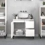 Armario de baño madera contrachapada blanco 65x33x60 cm by vidaXL, bathroom vanities - Ref: Foro24-819828, Price: 69,30 €, Di...