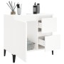 Armario de baño madera contrachapada blanco 65x33x60 cm by vidaXL, bathroom vanities - Ref: Foro24-819828, Price: 71,04 €, Di...