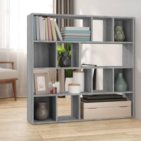 Regal/Raumteiler in Sonoma-Grau, 105 x 24 x 102 cm von vidaXL, Raumteiler - Ref: Foro24-823251, Preis: 85,03 €, Rabatt: %