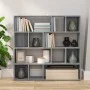 Sonoma gray shelving/space divider 105x24x102 cm by vidaXL, Room dividers - Ref: Foro24-823251, Price: 83,32 €, Discount: %