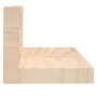 Wandregale 2 Stück massives Kiefernholz 110x11x9 cm von vidaXL, Regale und Regale - Ref: Foro24-823609, Preis: 28,75 €, Rabat...