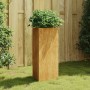 Jardinera de acero corten 40x34,5x75 cm de vidaXL, Maceteros y jardineras - Ref: Foro24-824546, Precio: 51,44 €, Descuento: %