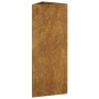 Jardinera de acero corten 30x26x75 cm de vidaXL, Maceteros y jardineras - Ref: Foro24-824545, Precio: 55,09 €, Descuento: %