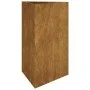 Jardinera de acero corten 50x43x75 cm de vidaXL, Maceteros y jardineras - Ref: Foro24-824547, Precio: 62,88 €, Descuento: %