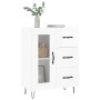 Sideboard aus glänzendem weißem Sperrholz 69,5x34x90 cm von vidaXL, Sideboards - Ref: Foro24-828038, Preis: 101,75 €, Rabatt: %