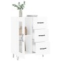 Sideboard aus glänzendem weißem Sperrholz 69,5x34x90 cm von vidaXL, Sideboards - Ref: Foro24-828038, Preis: 101,75 €, Rabatt: %