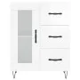 Sideboard aus glänzendem weißem Sperrholz 69,5x34x90 cm von vidaXL, Sideboards - Ref: Foro24-828038, Preis: 100,51 €, Rabatt: %