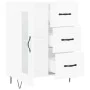 Sideboard aus glänzendem weißem Sperrholz 69,5x34x90 cm von vidaXL, Sideboards - Ref: Foro24-828038, Preis: 100,51 €, Rabatt: %