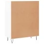 Sideboard aus glänzendem weißem Sperrholz 69,5x34x90 cm von vidaXL, Sideboards - Ref: Foro24-828038, Preis: 100,51 €, Rabatt: %