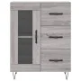 Sonoma gray engineered wood sideboard 69.5x34x90 cm by vidaXL, Sideboards - Ref: Foro24-828042, Price: 94,43 €, Discount: %