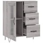 Sonoma gray engineered wood sideboard 69.5x34x90 cm by vidaXL, Sideboards - Ref: Foro24-828042, Price: 94,43 €, Discount: %