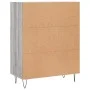 Sonoma gray engineered wood sideboard 69.5x34x90 cm by vidaXL, Sideboards - Ref: Foro24-828042, Price: 94,43 €, Discount: %