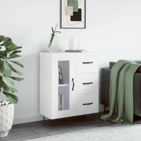 Weißes Sideboard aus Holzwerkstoff, 69,5 x 34 x 90 cm von vidaXL, Sideboards - Ref: Foro24-828036, Preis: 94,60 €, Rabatt: %