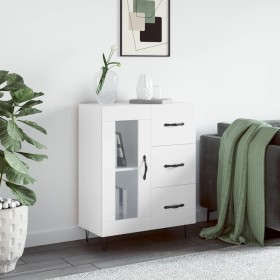 Weißes Sideboard aus Holzwerkstoff, 69,5 x 34 x 90 cm von vidaXL, Sideboards - Ref: Foro24-828036, Preis: 95,59 €, Rabatt: %
