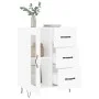 Aparador de madera de ingeniería blanco 69,5x34x90 cm de vidaXL, Aparadores - Ref: Foro24-828036, Precio: 94,59 €, Descuento: %