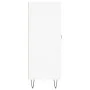 Aparador de madera de ingeniería blanco 69,5x34x90 cm de vidaXL, Aparadores - Ref: Foro24-828036, Precio: 94,59 €, Descuento: %