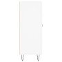 White engineered wood sideboard 69.5x34x90 cm by vidaXL, Sideboards - Ref: Foro24-828036, Price: 95,59 €, Discount: %