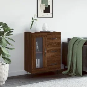 Sideboard aus eichenbraunem Holzwerkstoff, 69,5 x 34 x 90 cm von vidaXL, Sideboards - Ref: Foro24-828043, Preis: 93,35 €, Rab...