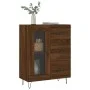Oak brown engineered wood sideboard 69.5x34x90 cm by vidaXL, Sideboards - Ref: Foro24-828043, Price: 94,43 €, Discount: %