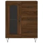 Oak brown engineered wood sideboard 69.5x34x90 cm by vidaXL, Sideboards - Ref: Foro24-828043, Price: 94,43 €, Discount: %