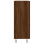 Aparador de madera de ingeniería marrón roble 69,5x34x90 cm de vidaXL, Aparadores - Ref: Foro24-828043, Precio: 95,52 €, Desc...