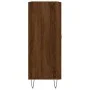Oak brown engineered wood sideboard 69.5x34x90 cm by vidaXL, Sideboards - Ref: Foro24-828043, Price: 94,43 €, Discount: %
