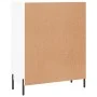 White engineered wood sideboard 69.5x34x90 cm by vidaXL, Sideboards - Ref: Foro24-828052, Price: 107,34 €, Discount: %