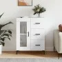 White engineered wood sideboard 69.5x34x90 cm by vidaXL, Sideboards - Ref: Foro24-828044, Price: 88,33 €, Discount: %