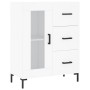 Sideboard aus weißem Holzwerkstoff 69,5x34x90 cm von vidaXL, Sideboards - Ref: Foro24-828044, Preis: 89,26 €, Rabatt: %