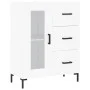 White engineered wood sideboard 69.5x34x90 cm by vidaXL, Sideboards - Ref: Foro24-828044, Price: 88,33 €, Discount: %