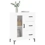 White engineered wood sideboard 69.5x34x90 cm by vidaXL, Sideboards - Ref: Foro24-828044, Price: 88,33 €, Discount: %
