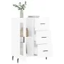 Hochglanzweißes Sperrholz-Sideboard 69,5 x 34 x 90 cm von vidaXL, Sideboards - Ref: Foro24-828062, Preis: 107,50 €, Rabatt: %
