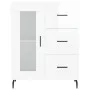 Hochglanzweißes Sperrholz-Sideboard 69,5 x 34 x 90 cm von vidaXL, Sideboards - Ref: Foro24-828062, Preis: 107,50 €, Rabatt: %