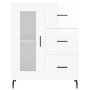 Hochglanzweißes Sperrholz-Sideboard 69,5 x 34 x 90 cm von vidaXL, Sideboards - Ref: Foro24-828062, Preis: 108,83 €, Rabatt: %