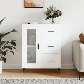 Weißes Sideboard aus Holzwerkstoff, 69,5 x 34 x 90 cm von vidaXL, Sideboards - Ref: Foro24-828060, Preis: 101,29 €, Rabatt: %