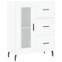Weißes Sideboard aus Holzwerkstoff, 69,5 x 34 x 90 cm von vidaXL, Sideboards - Ref: Foro24-828060, Preis: 102,54 €, Rabatt: %