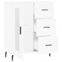Weißes Sideboard aus Holzwerkstoff, 69,5 x 34 x 90 cm von vidaXL, Sideboards - Ref: Foro24-828060, Preis: 102,54 €, Rabatt: %