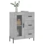 Concrete gray engineered wood sideboard 69.5x34x90 cm by vidaXL, Sideboards - Ref: Foro24-828056, Price: 103,81 €, Discount: %